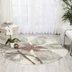 preview thumbnail 25 of 25, Nourison Euphoria Abstract Floral Area Rug 7'10" Round - Ivory/Beige - Round