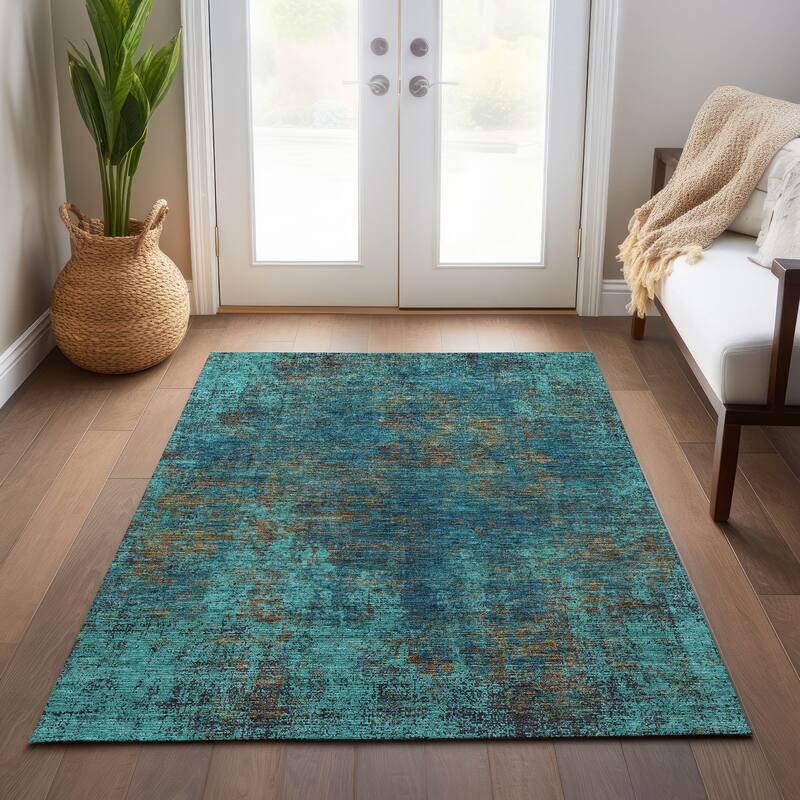 Machine Washable Indoor/ Outdoor Chantille Rug