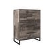 preview thumbnail 28 of 52, Signature Design by Ashley Neilsville Weathered Woodgrain Dresser