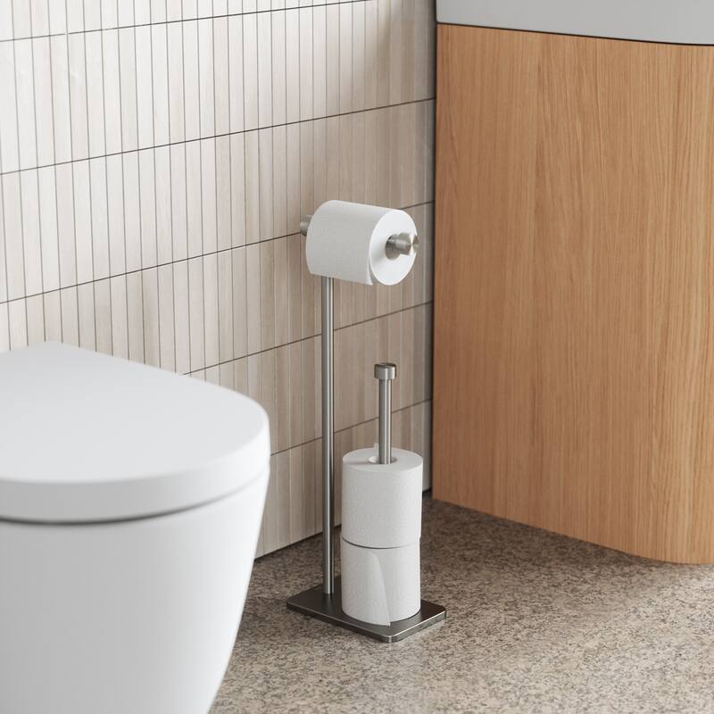 Umbra Cappa Toilet Paper Holder & Reserve
