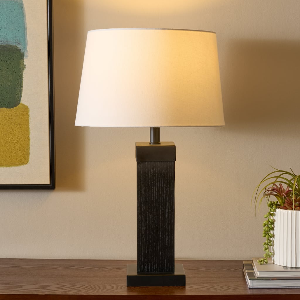 SAFAVIEH Lighting Reine 24-inch Table Lamp - 14"W x 14"D x 24"H