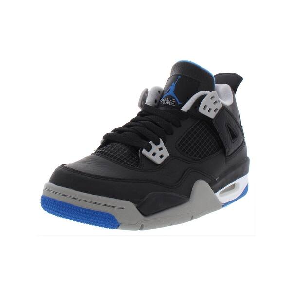 Shop Nike Boys Nike Air Jordan 4 Retro Bg Basketball Shoes Leather