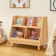 preview thumbnail 9 of 11, 5-Cube Kids Bookshelf and Toy Organizer with Anti-Tipping Kits - 31.5" x 14" x 28"
