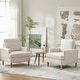 preview thumbnail 41 of 50, Accent Chair/Armchair for Bedroom Living Room with Wood Legs