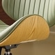 preview thumbnail 9 of 42, PU Curved Office Chair With Antique Bronze Base
