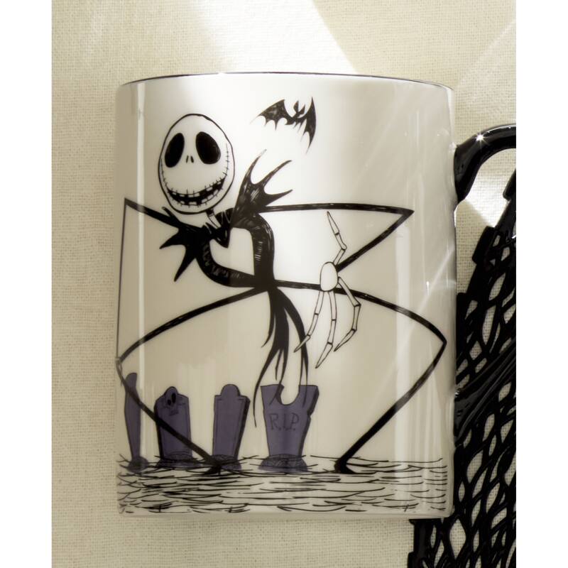 Lenox Nightmare Before Christmas Mugs, Set of 4
