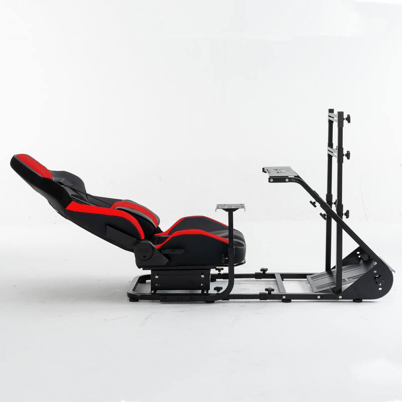 Enhanced and Stable Racing Wheel Cockpit, Compatible With Fanatec, Logitech adjustable driving simulators, excluding handbrake