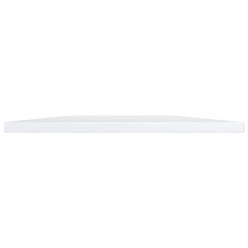 vidaXL Bookshelf Boards 8 pcs High Gloss White 39.4"x11.8"x0.6" Chipboard