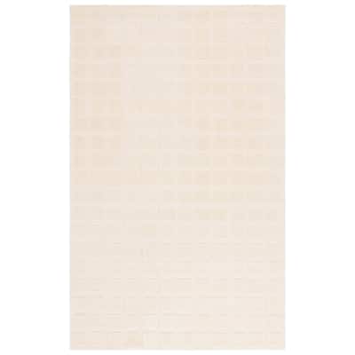 SAFAVIEH Handmade Genre Abstract Trellis Mid-Century Modern Wool Rug