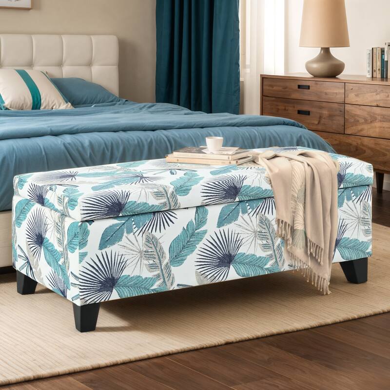 Storage Ottoman, Flower