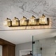 preview thumbnail 30 of 76, Modern 3/4/5-lights Crystal Bathroom Light Fixtures