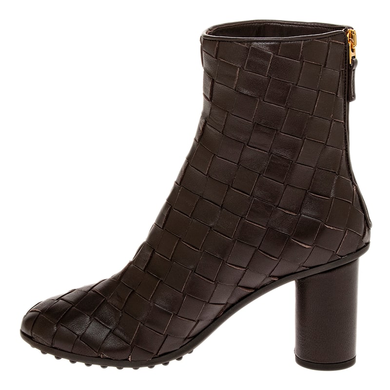 Bottega Veneta Atomic Ankle Boots - Fondant Brown
