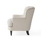 preview thumbnail 29 of 30, Tafton Tufted Club Chair with Ottoman by Christopher Knight Home