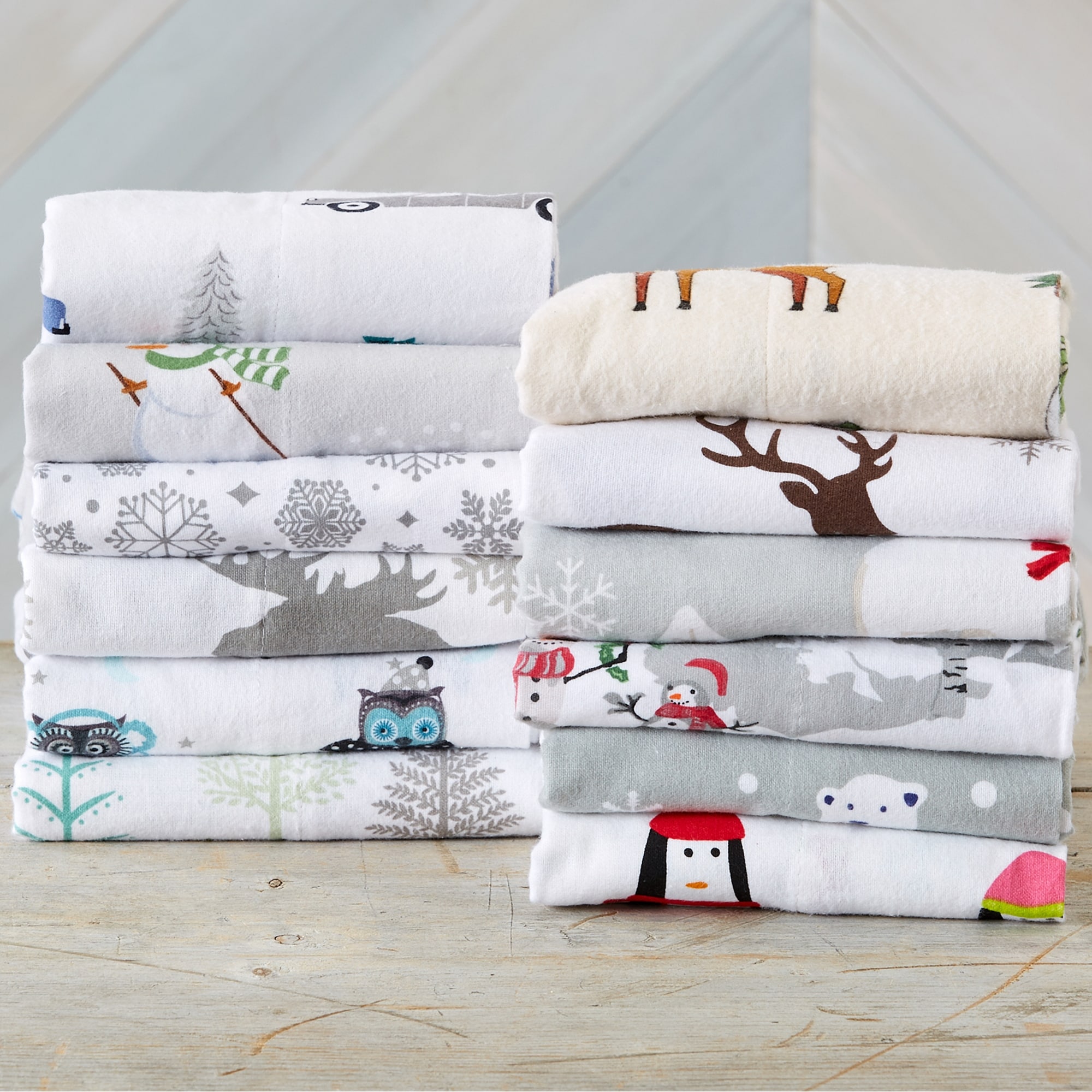 Home Fashion Designs Super Soft Turkish Cotton Flannel Sheet Set