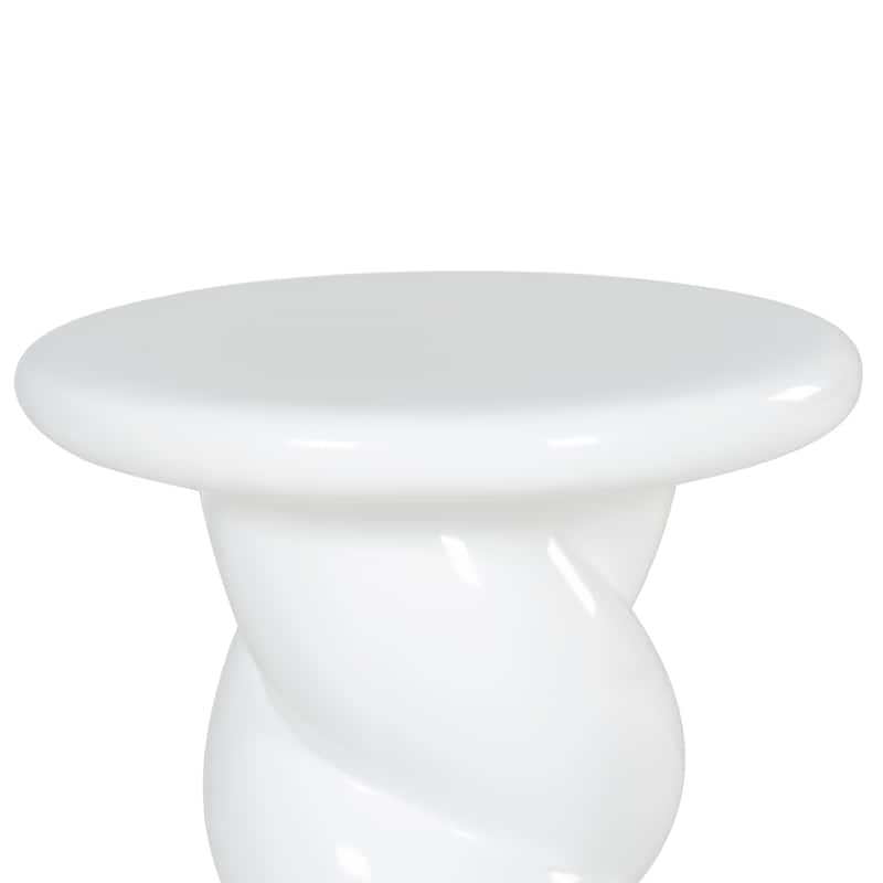 SAFAVIEH Couture Noelly Concrete Accent Table - 14"W x 14"D x 18"H