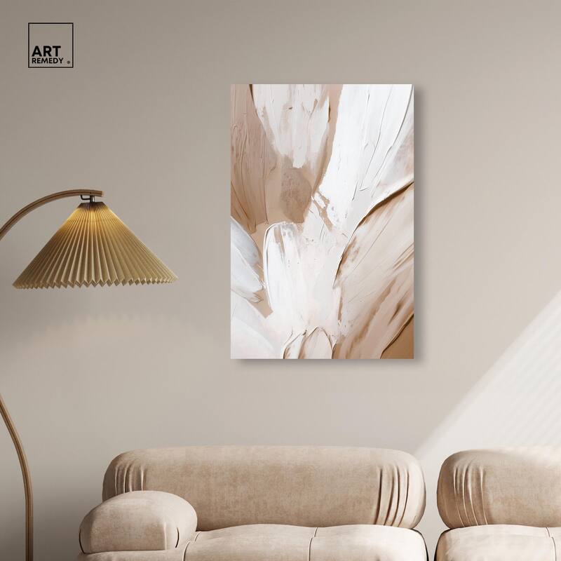 Fawn and Frost Canvas by Art Remedy, Gallery Wrapped