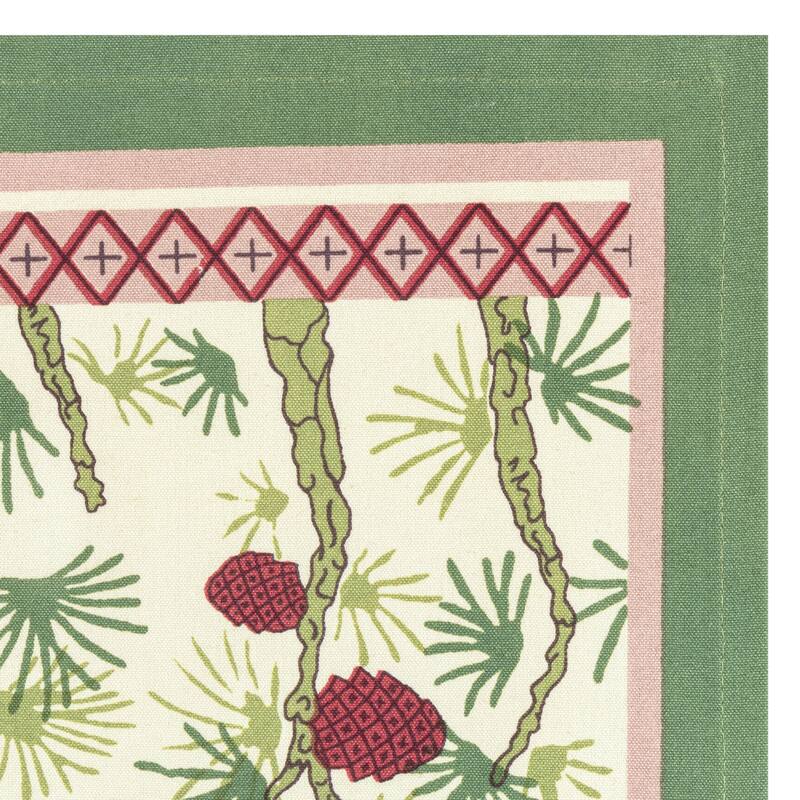 Couleur Nature Squirrel and Pinecone Mats - Set of 6