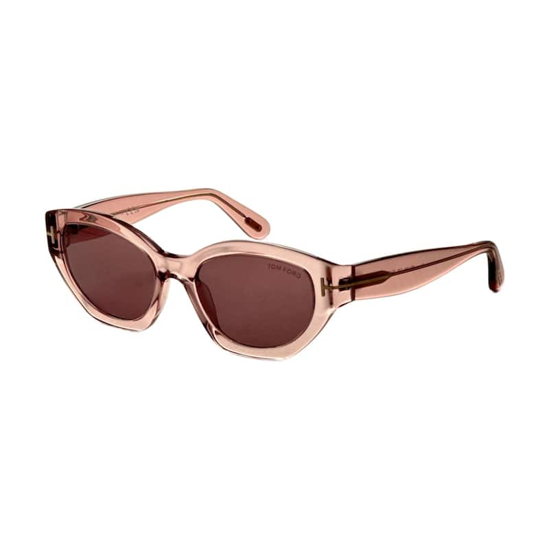 Tom Ford Women's 55mm Pink Crystal Sunglasses FT1086-72E-55