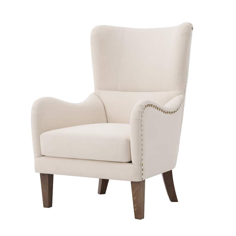 Christopher Knight Home Verend Wingback Microfiber Upholstery Accent Chair (Set of 2)