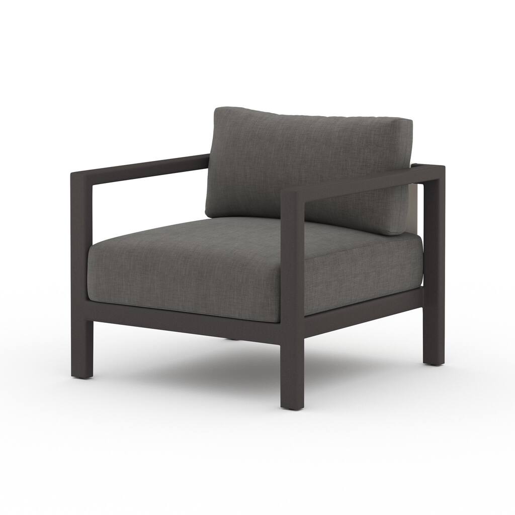 Merlot Outdoor Chair-Bronze - 32.25W x 32.25 x 30.0H