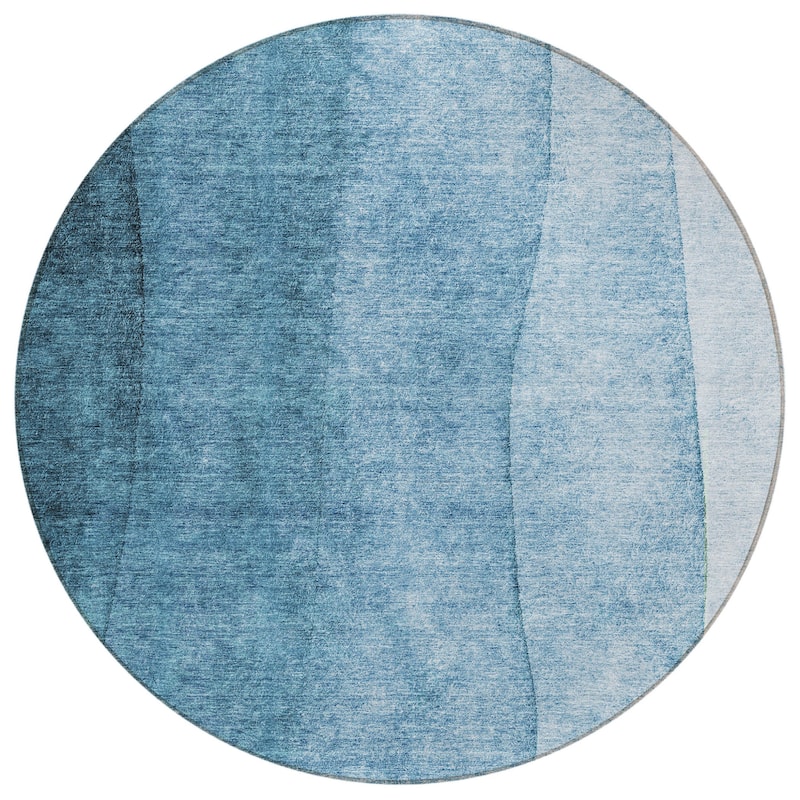 HomeRoots Ombre Transitional Rectangle Outdoor Rug