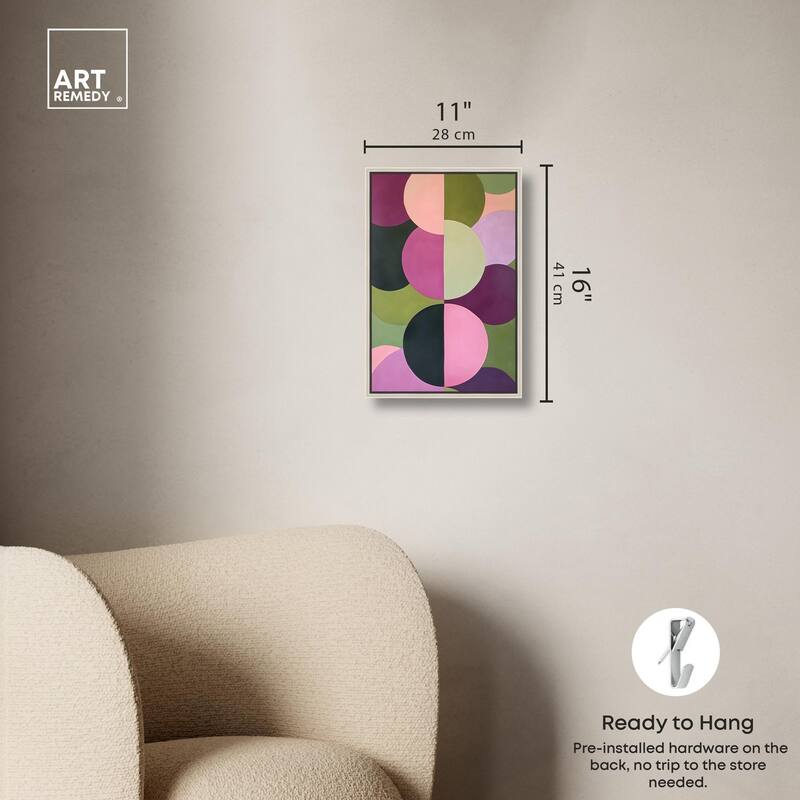 Purpurea I Canvas by Art Remedy