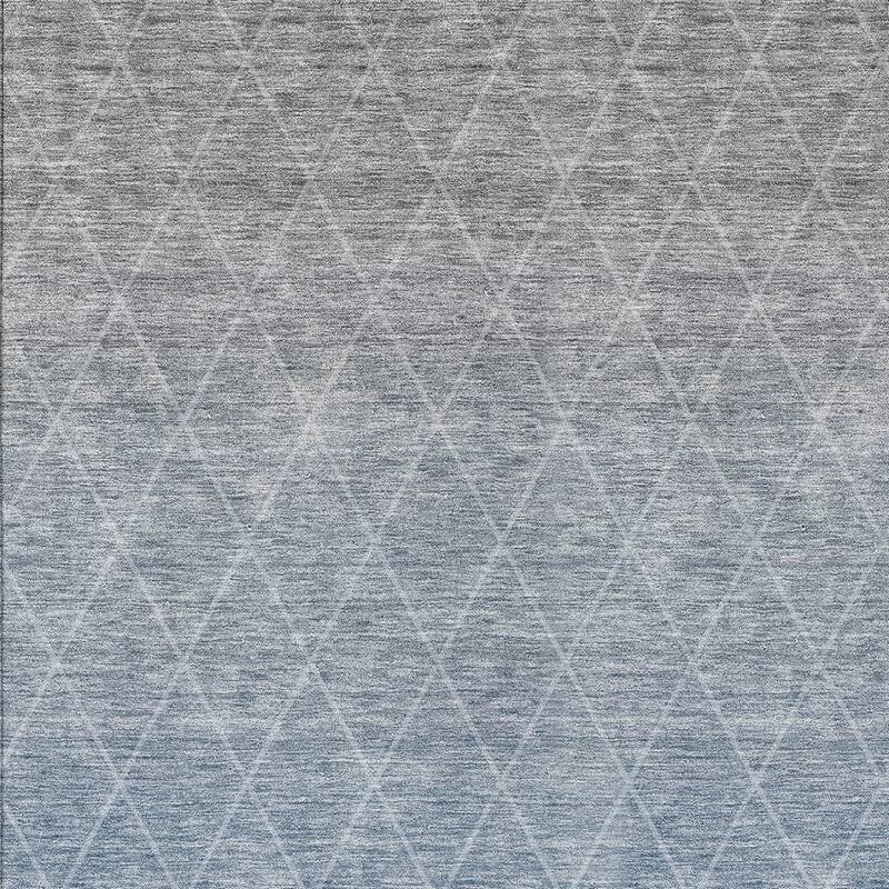 HomeRoots Geometric Transitional Rectangle Outdoor Rug