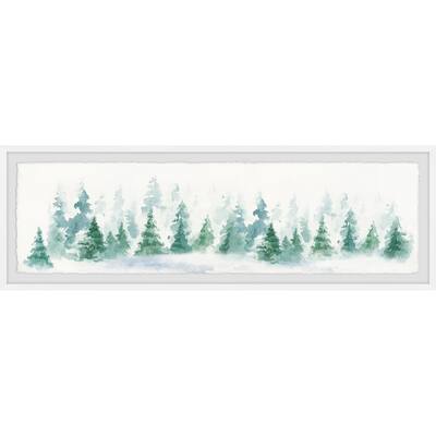 'The Forest of Fir' Framed Painting Print