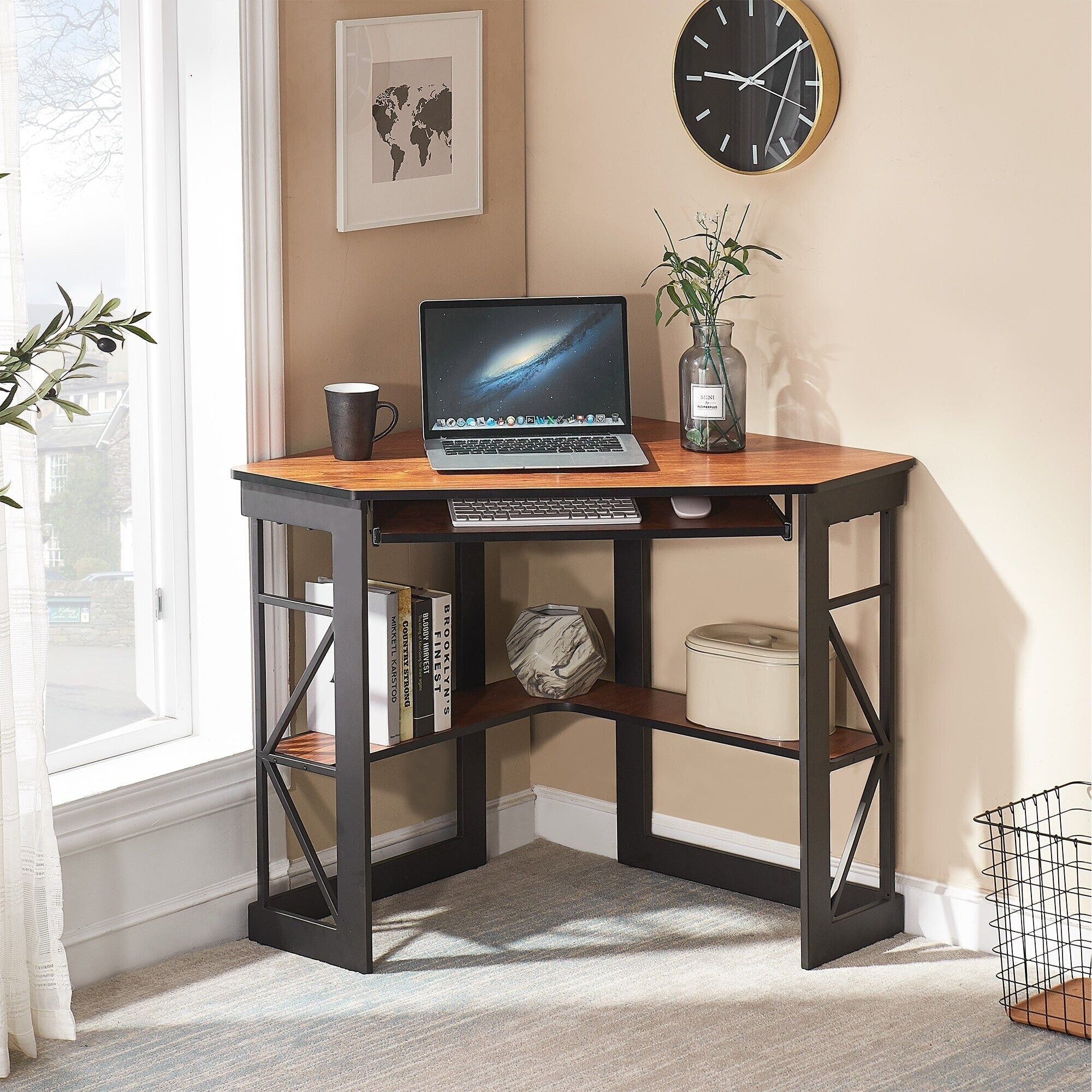 Corner new arrivals desk student