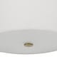 preview thumbnail 4 of 5, Uttermost 22283 Colfax 3 Light 21" Wide Semi-Flush Drum Ceiling