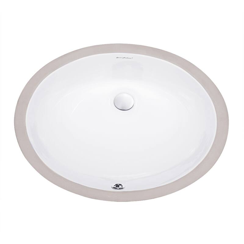 Monaco 19" Oval Under-Mount Bathroom Sink