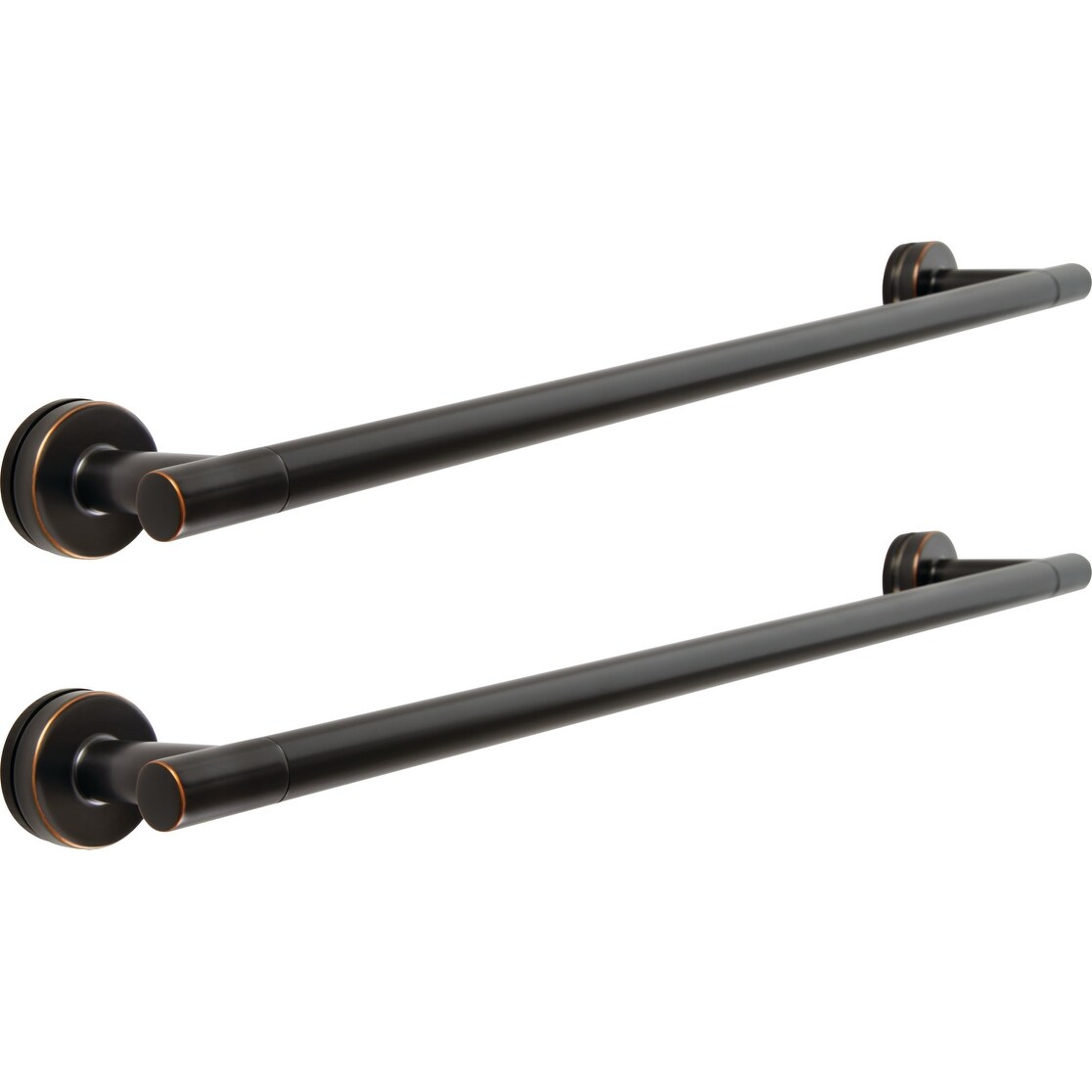 Delta Trinsic 60 Wide Sliding Frameless Shower Door With Rain Glass Bronze Overstock