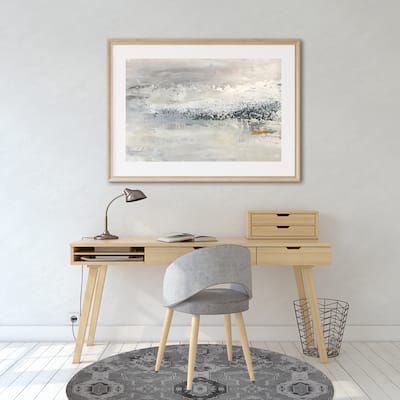 MAHAL GREY Office Mat By Kavka Designs