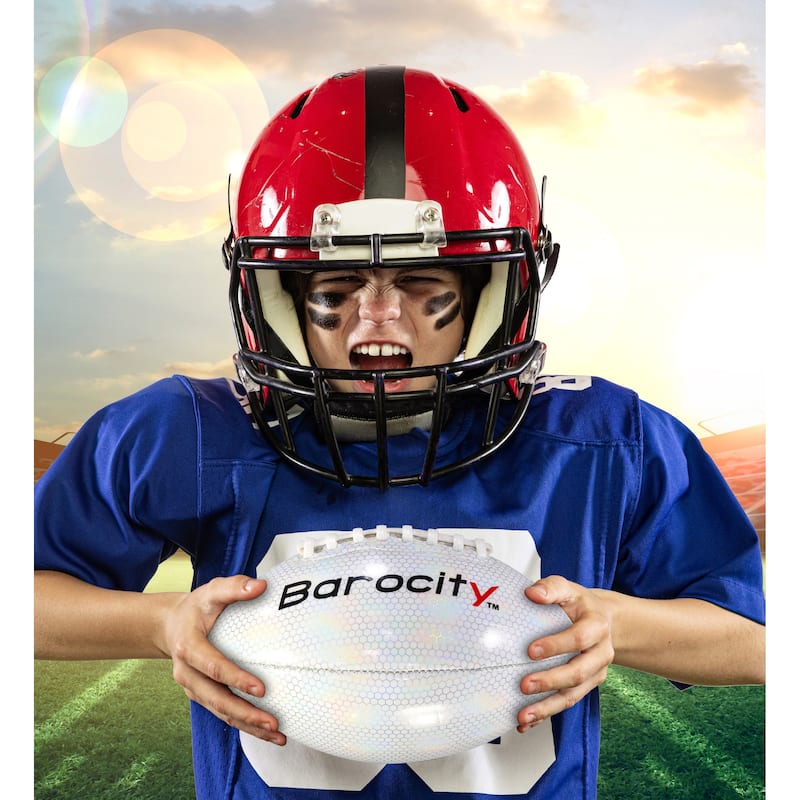 Barocity Footballs for Kids - 2 Premium Balls White Size 3 and Size 6