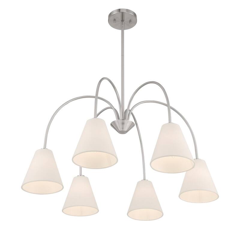 6-Light Chandelier By Trade Winds