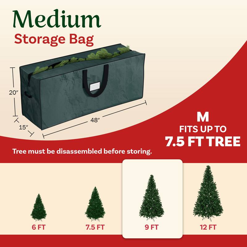 Set of 2 Christmas Tree Storage Bags by Elf Stor