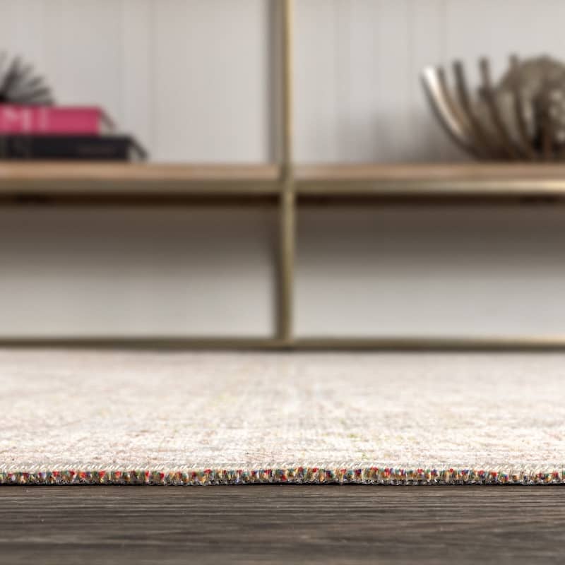 JONATHAN Y Alhambra Ornate Geometric Medallion Area Rug
