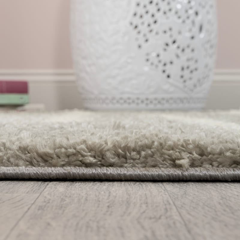 JONATHAN Y Cristo Berber Stripe Shag Area Rug