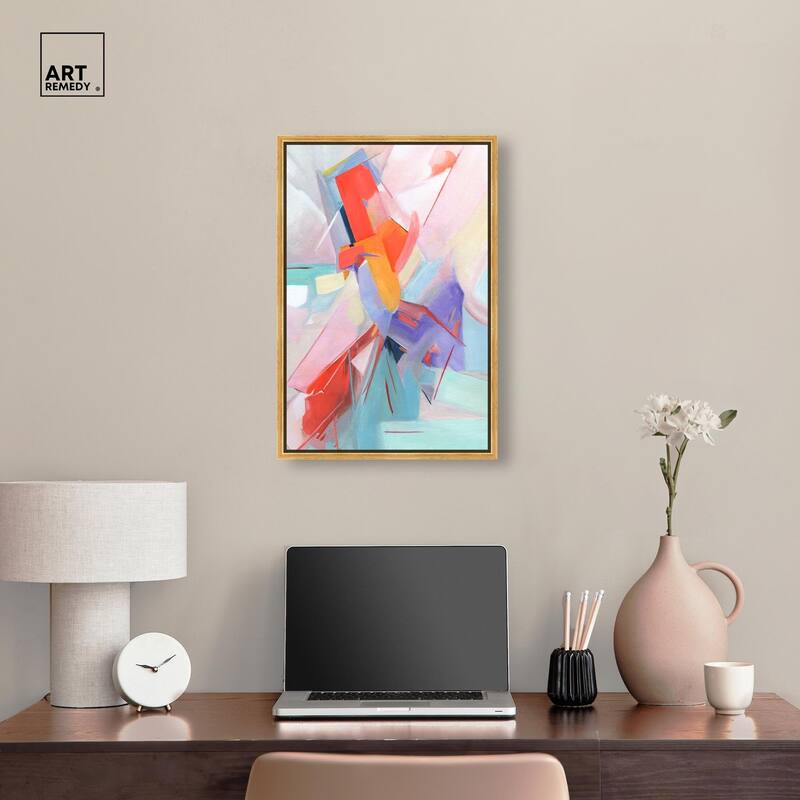 Give Joy I Canvas by Art Remedy