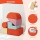 preview thumbnail 10 of 17, Foam Climbing Blocks for Toddlers - Soft Indoor Play Gym Set