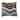 Abstract Print Cotton Throw Pillow with Fringe