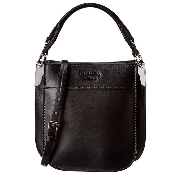 Shop Prada Margit Small Leather Shoulder Bag - On Sale - Overstock - 29840423