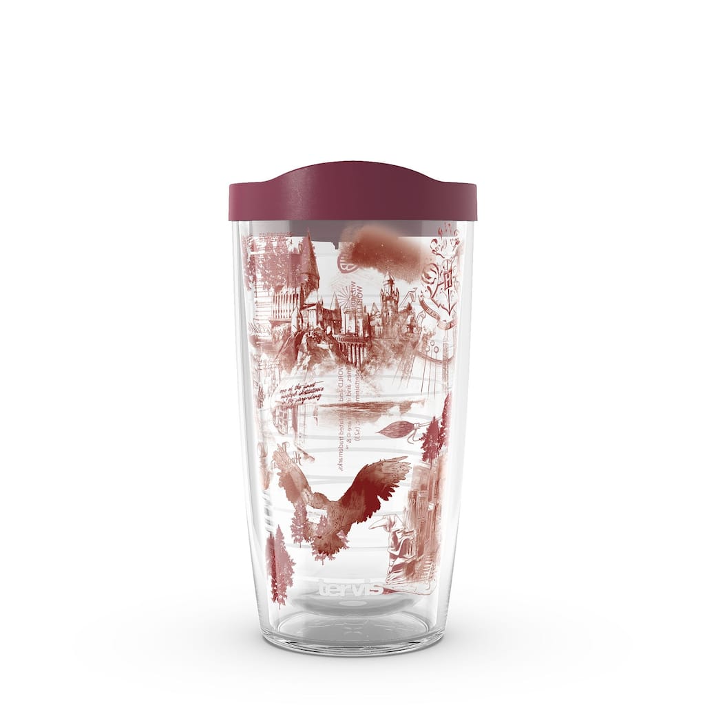 Tervis Harry Potter Campus View Made in USA Double Walled Insulated Travel Tumbler, Classic