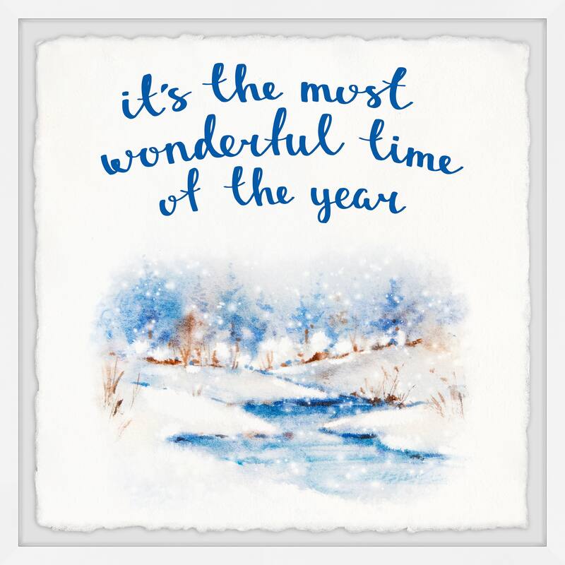 'Wonderful Time' Framed Painting Print