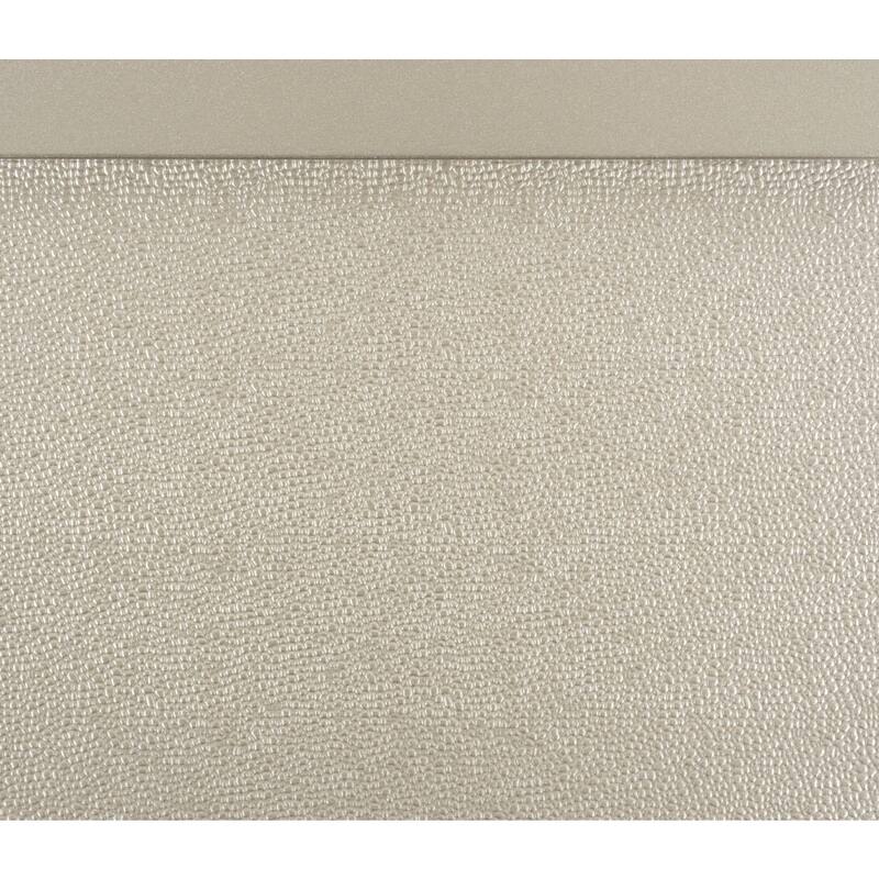 Cheyenne Silver Faux Leather Upholstered Tufted Bed