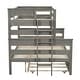 preview thumbnail 8 of 10, Wood Twin over Full Bunk Bed with Twin Size Trundle