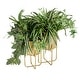 preview thumbnail 19 of 39, White Silver Gold or Black Iron Glam Contemporary Planter (Set of 2) - S/2 16", 13"H