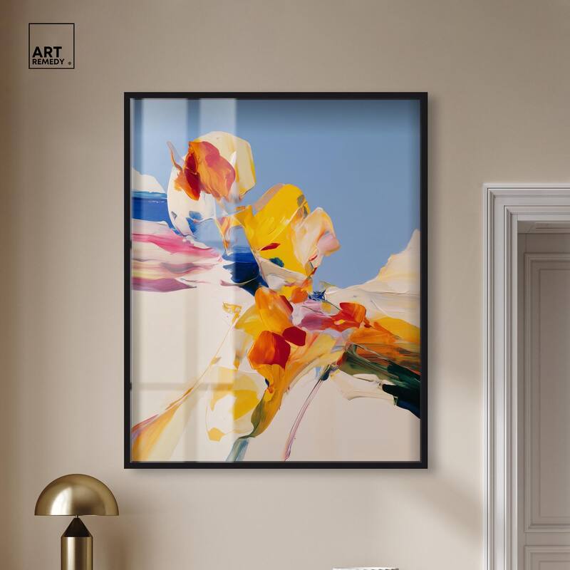 Flippant Bloom II Shadowbox by Art Remedy