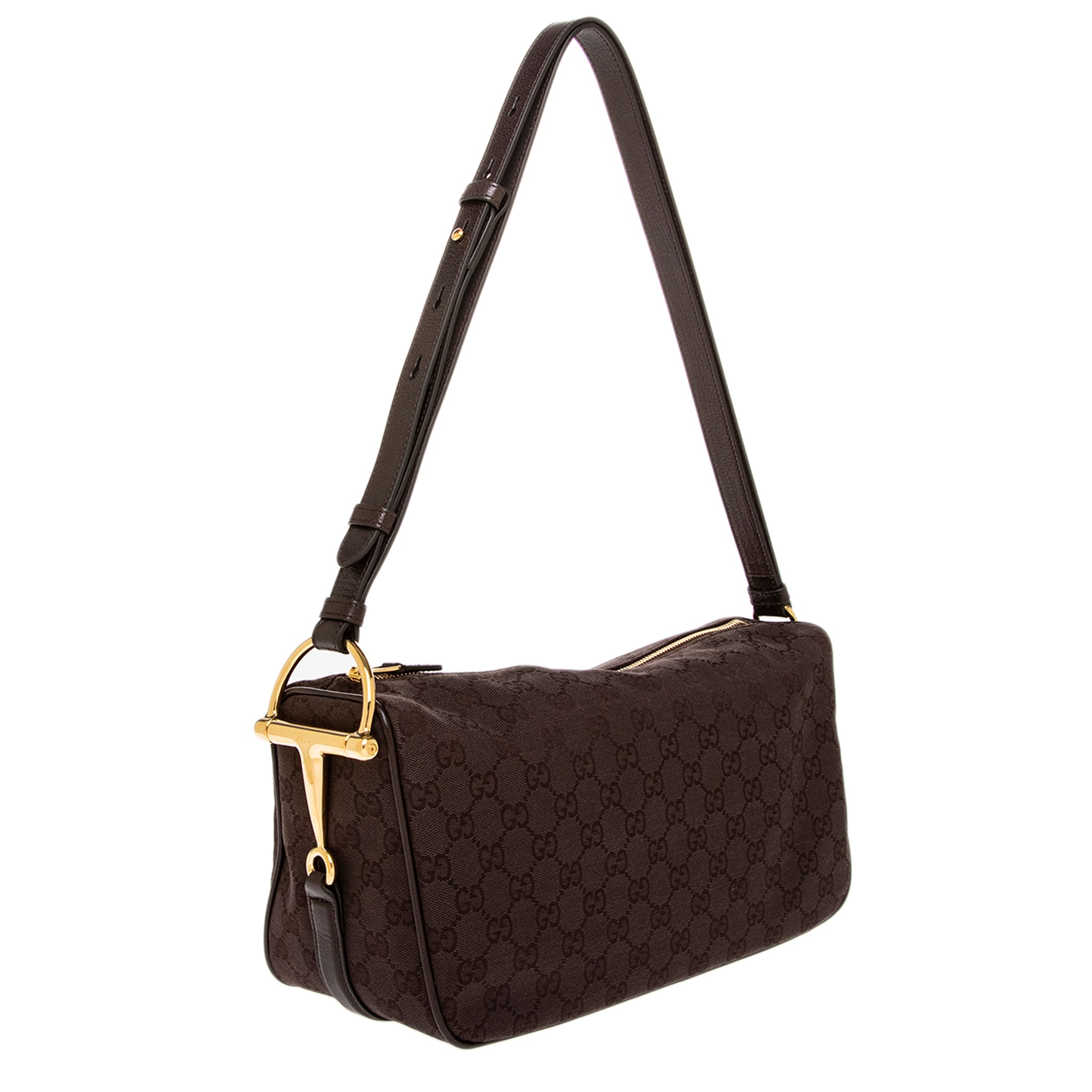 Gucci Half Horsebit Medium Shoulder Bag
