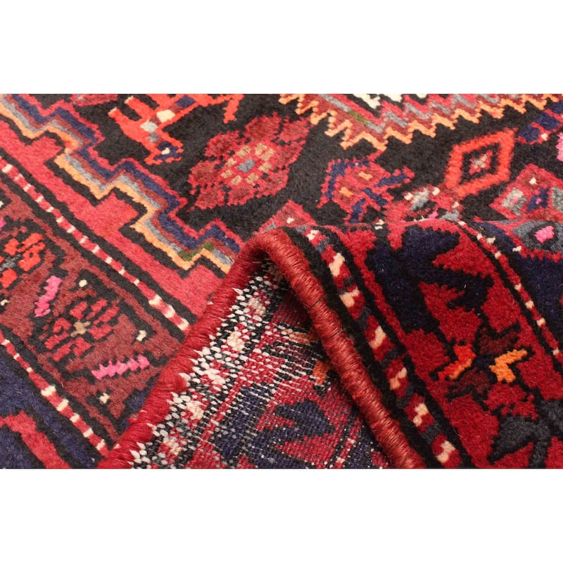 ECARPETGALLERY Hand-knotted Anadol Black Wool Rug - 5'1 x 7'3